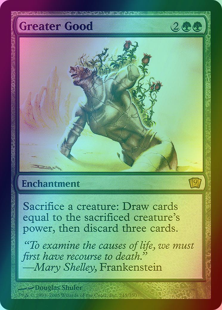 Greater Good [245x] [Ninth Edition] [Foil] – Face to Face Games