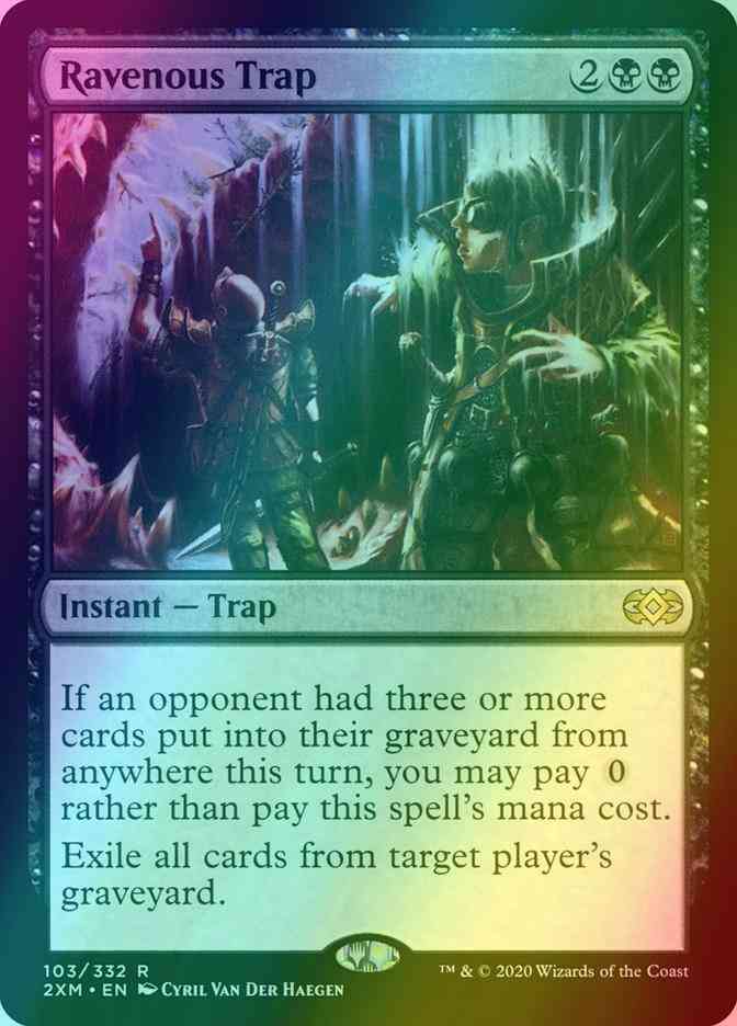 Ravenous Trap [103] [Double Masters] [Foil] – Face to Face Games