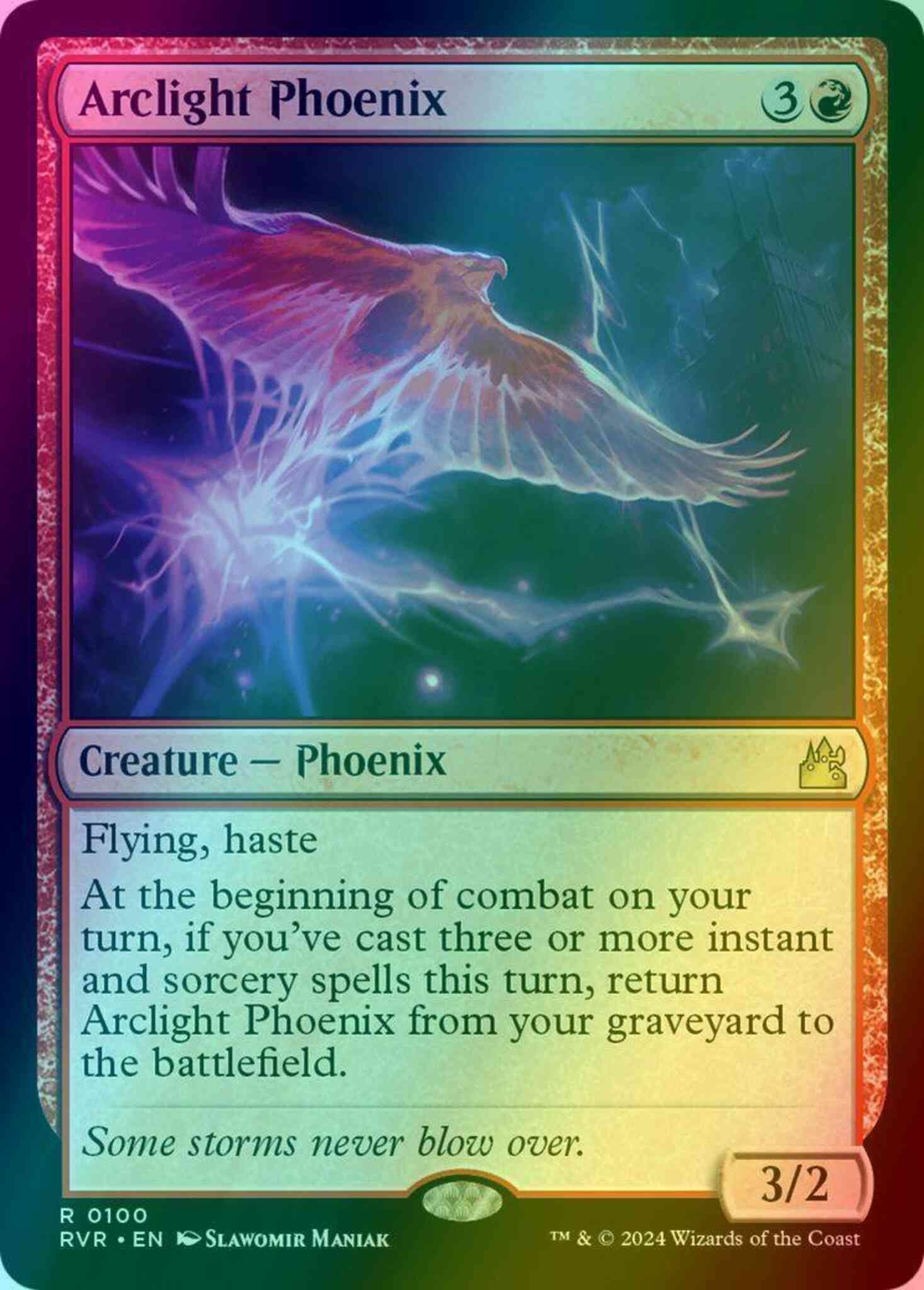 Arclight Phoenix [100] [Ravnica Remastered] [Foil] – Face to Face