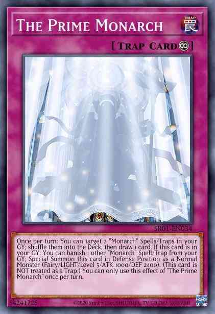 The Prime Monarch - MAGO-EN093 - Rare - 1st Edition