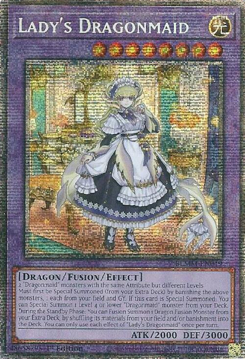 Lady's Dragonmaid - BLMM-EN049 - Starlight Rare - 1st Edition
