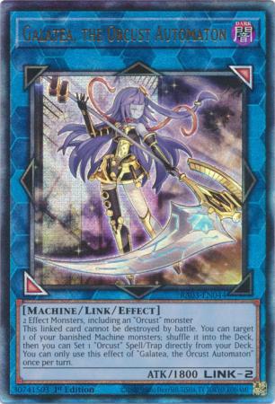 Galatea, the Orcust Automaton - RA03-EN044 - Prismatic Ultimate Rare - 1st Edition
