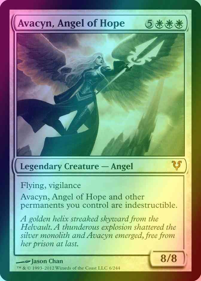 Avacyn, Angel of Hope [6] [Avacyn Restored] [Foil] – Face to Face