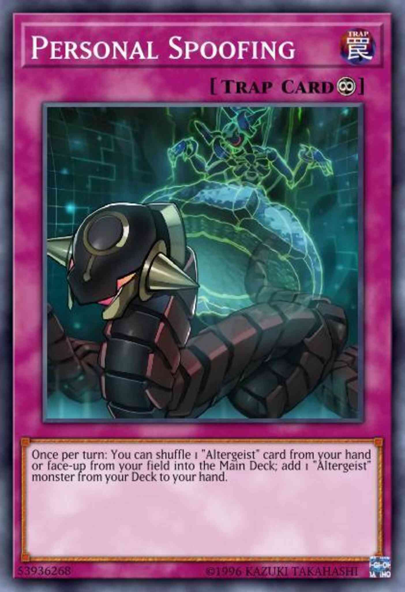 Personal Spoofing - MP18-EN152 - Rare - 1st Edition
