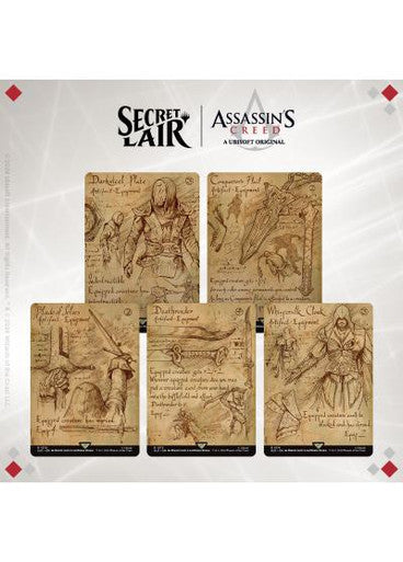 Secret Lair Drop Series - Secret Lair x Assassin's Creed: Da Vinci's Designs Face to Face Games Secret Lair Drop Series - Secret Lair x Assassin's Creed: Da Vinci's Designs Face to Face Games