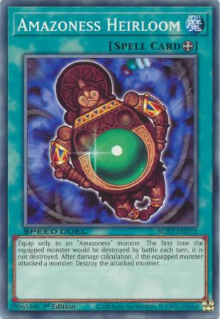 Amazoness Heirloom - SGX3-END12 - Common - 1st Edition