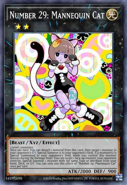 Number 29: Mannequin Cat - RIRA-EN093 - Common - Unlimited