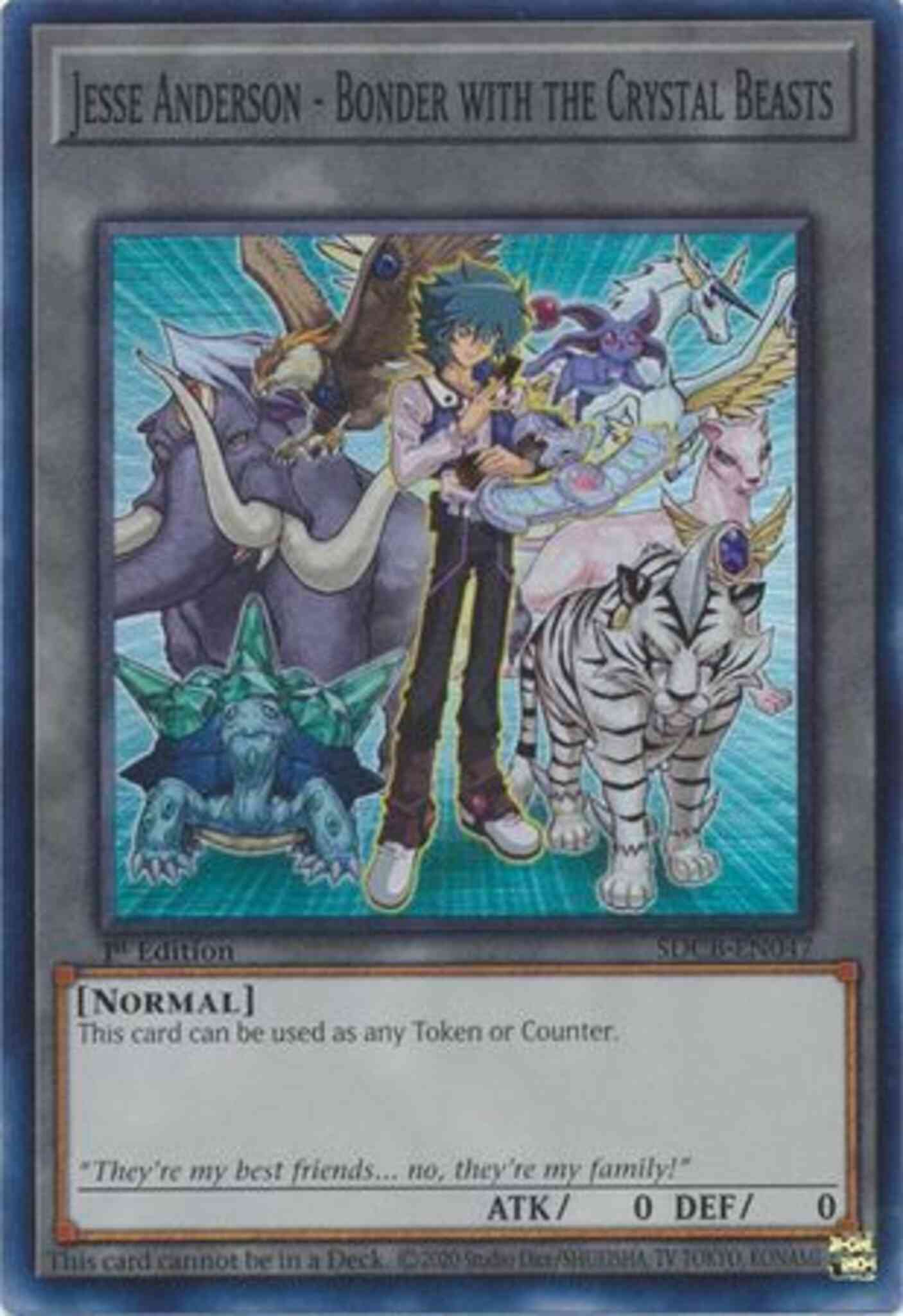 anderson pokemon cards Jesse Anderson - Bonder with the Crystal Beasts - SDCB-EN047 - Super Rare