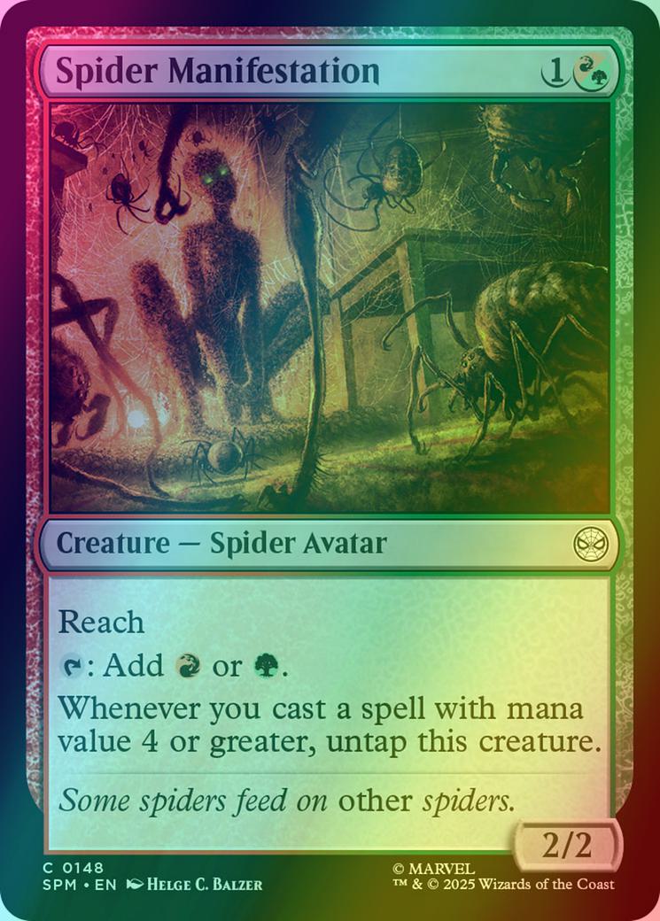 Spider Manifestation [148] [Marvel's Spider-Man] [Foil] – Face to Face Games