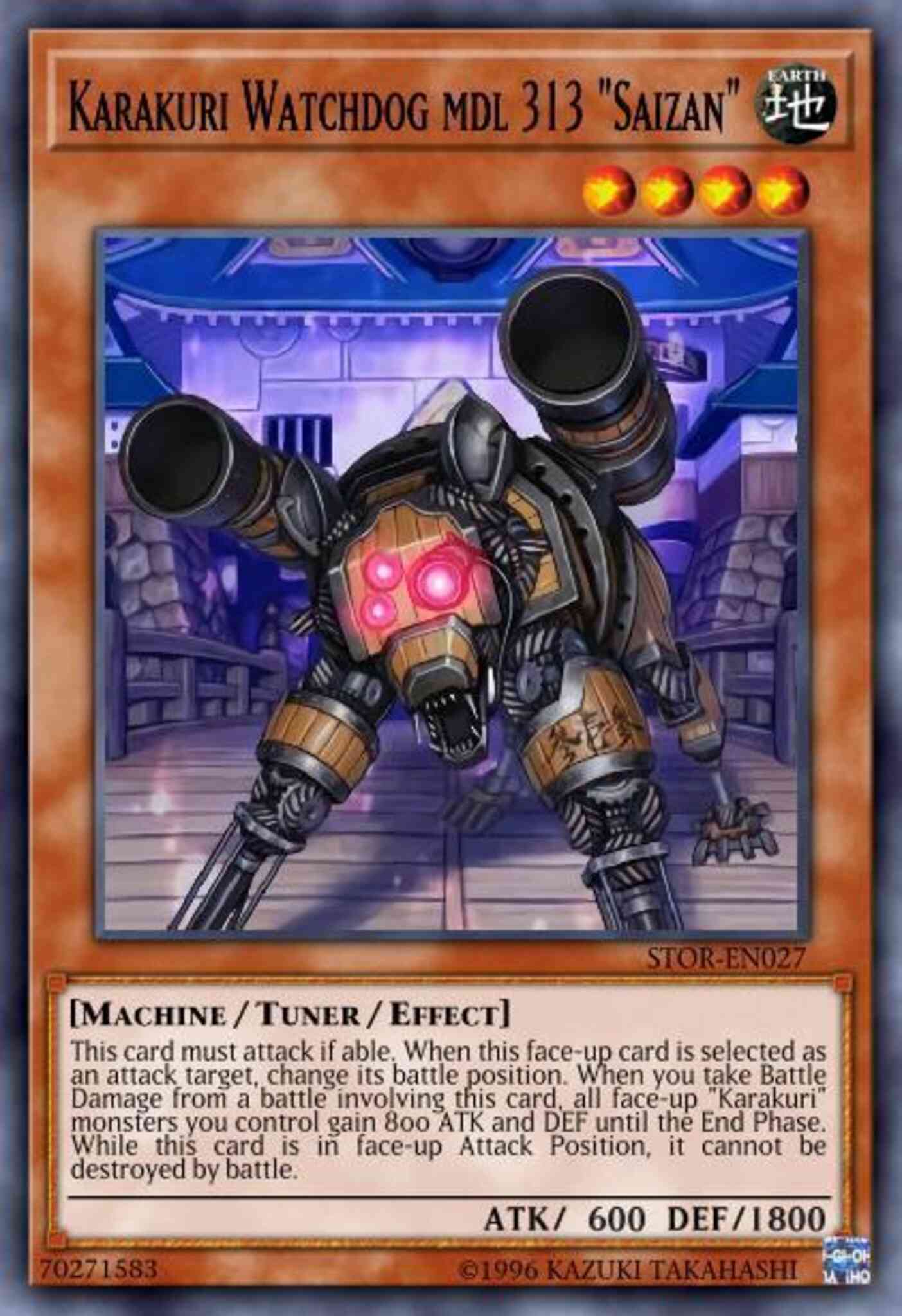 Karakuri Watchdog mdl 313 "Saizan" - STOR-EN027 - Common - Unlimited