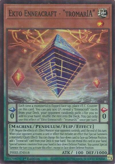 Ekto Enneacraft - "tromarIA" - PHRE-EN018 - Super Rare - 1st Edition