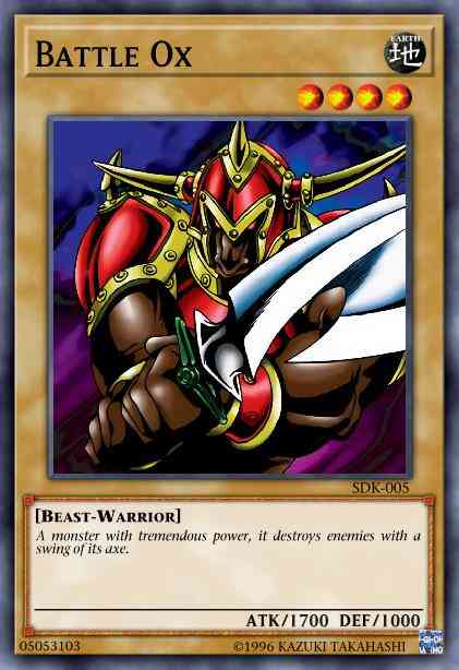 Battle Ox - YSKR-EN004 - Common - 1st Edition