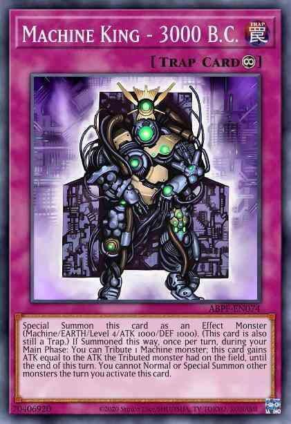 Machine King - 3000 B.C. - SR03-EN035 - Common - 1st Edition