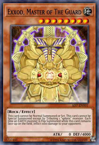 Exxod, Master of The Guard - SD7-EN001 - Ultra Rare - Unlimited