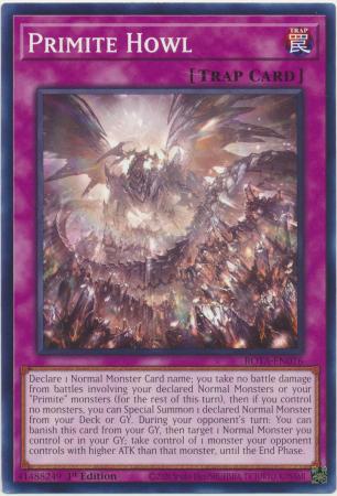 Primite Howl - ROTA-EN076 - Common - 1st Edition