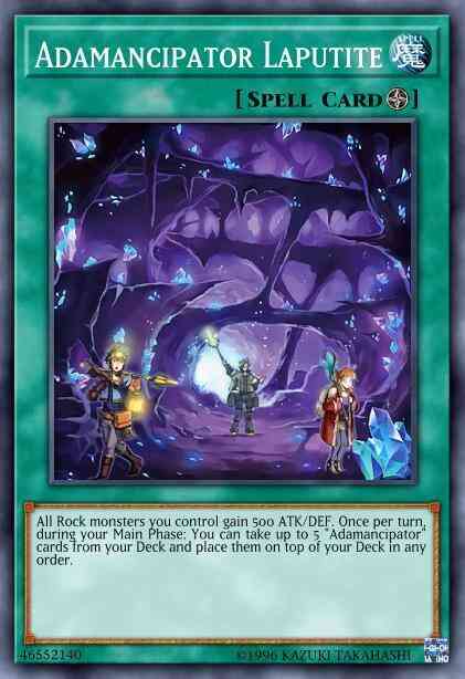 Adamancipator Laputite - SESL-EN010 - Super Rare - 1st Edition