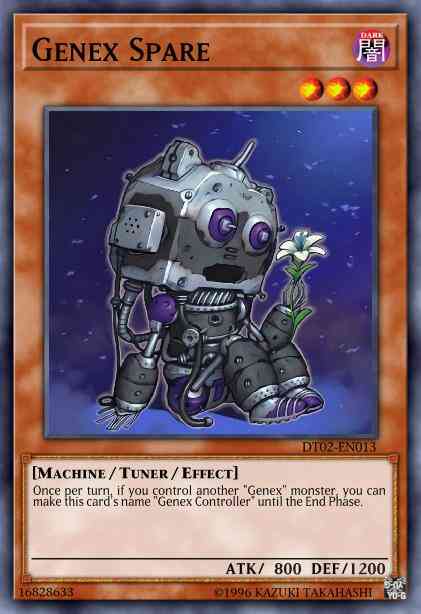 Genex Spare - HA02-EN007 - Super Rare - Unlimited