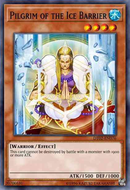 Pilgrim of the Ice Barrier - DT02-EN076 - Duel Terminal Normal Parallel Rare - Duel Terminal