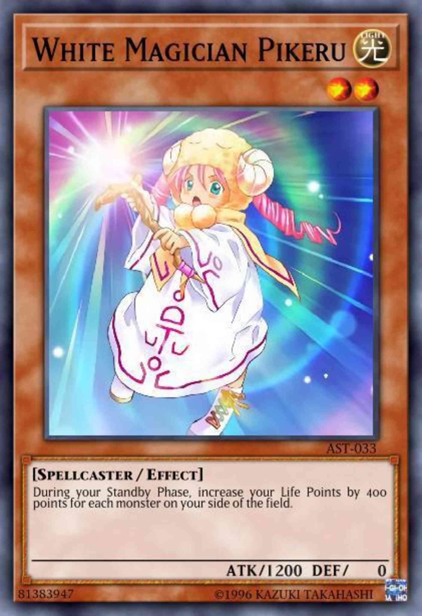White Magician Pikeru - SD6-EN013 - Common - Unlimited