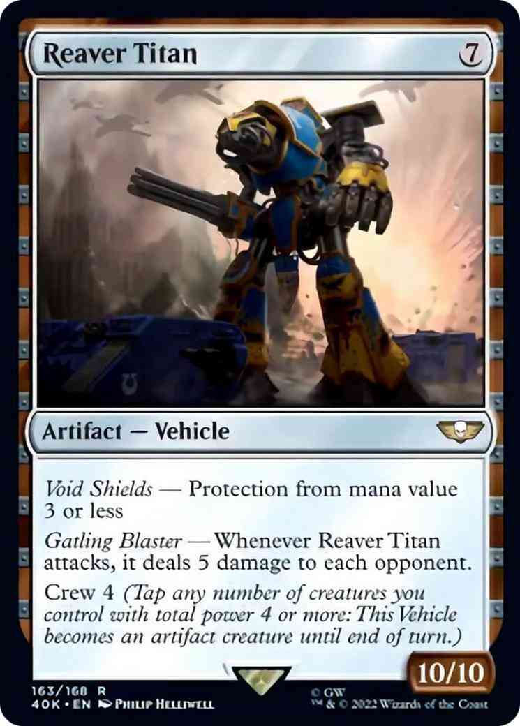 Reaver Titan [163] [Universes Beyond: Warhammer 40,000] [Non-Foil