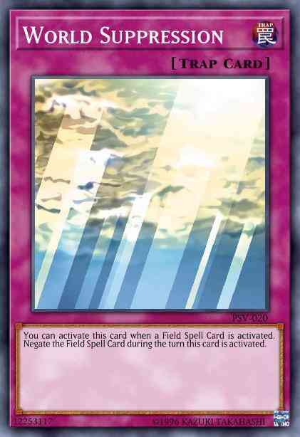 World Suppression - PSV-020 - Common - 1st Edition