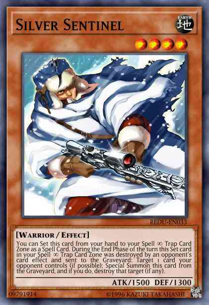 Silver Sentinel - REDU-EN033 - Ultra Rare - Unlimited