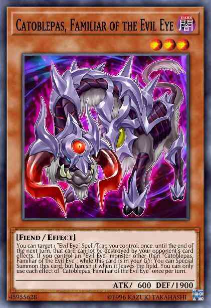 Catoblepas, Familiar of the Evil Eye - MP20-EN234 - Common - 1st Edition