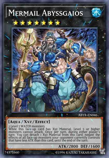 Mermail Abyssgaios - ABYR-EN046 - Ultra Rare - 1st Edition