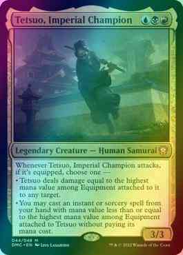 Tetsuo, Imperial Champion [44] [Legends Retold] [Dominaria United:  Commander] [Foil] – Face to Face Games