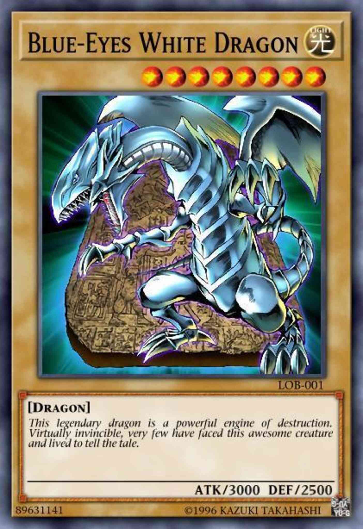 Blue-Eyes White Dragon - SDBE-EN001 - Ultra Rare - 1st Edition