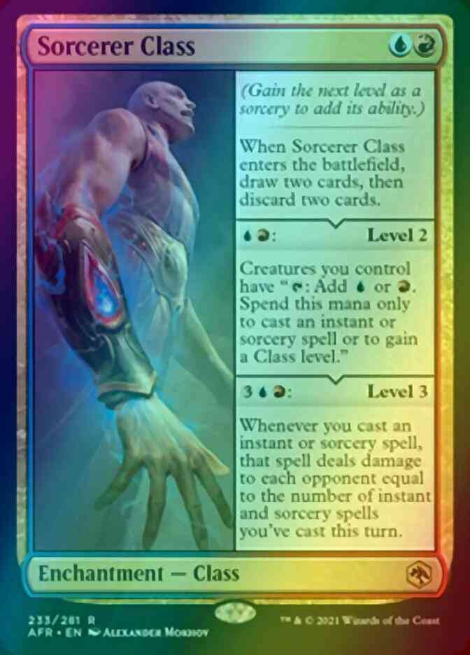 Sorcerer Class [233] [Adventures in the Forgotten Realms] [Foil] – Face to  Face Games