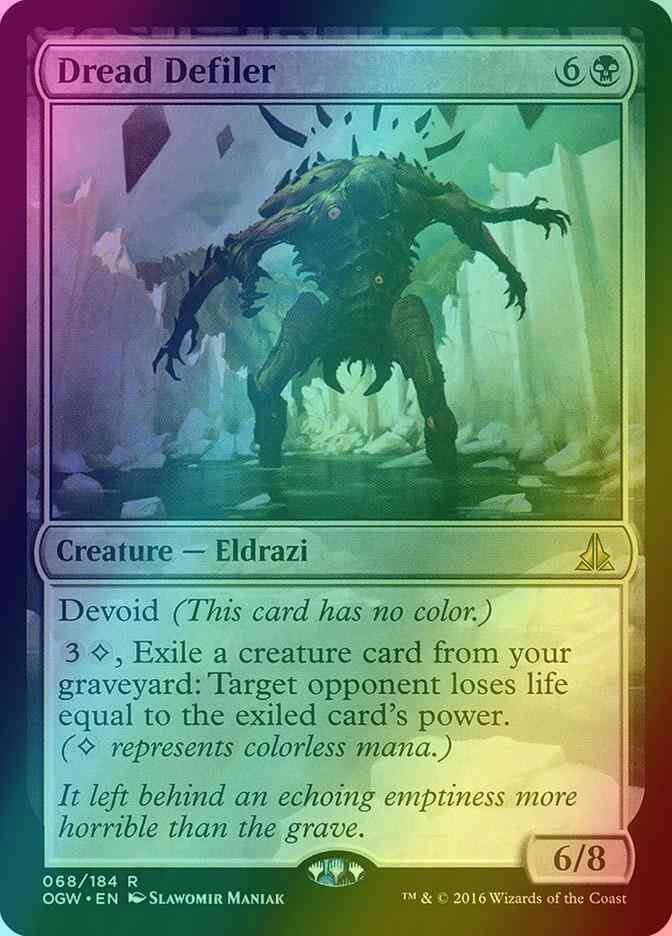 Dread Defiler [68] [Oath of the Gatewatch] [Foil] – Face to Face Games