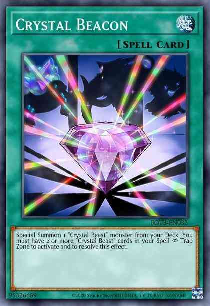 Crystal Beacon - LCGX-EN163 - Rare - Unlimited