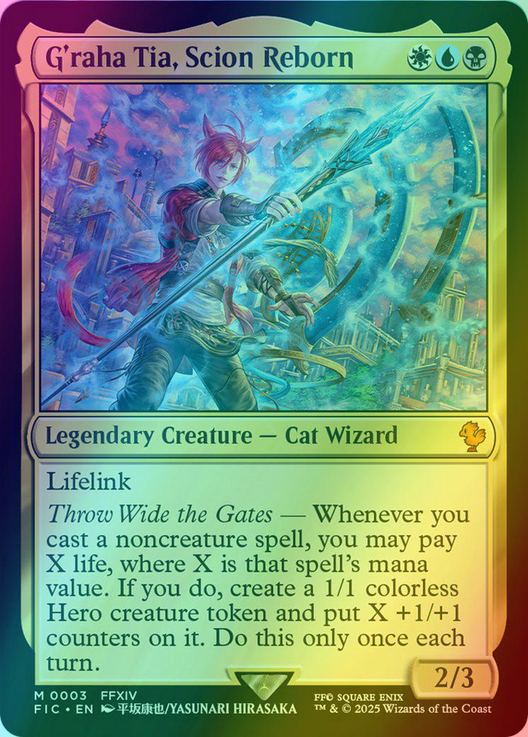 g'raha tia mtg card G'raha Tia MTG cards : r/ffxiv