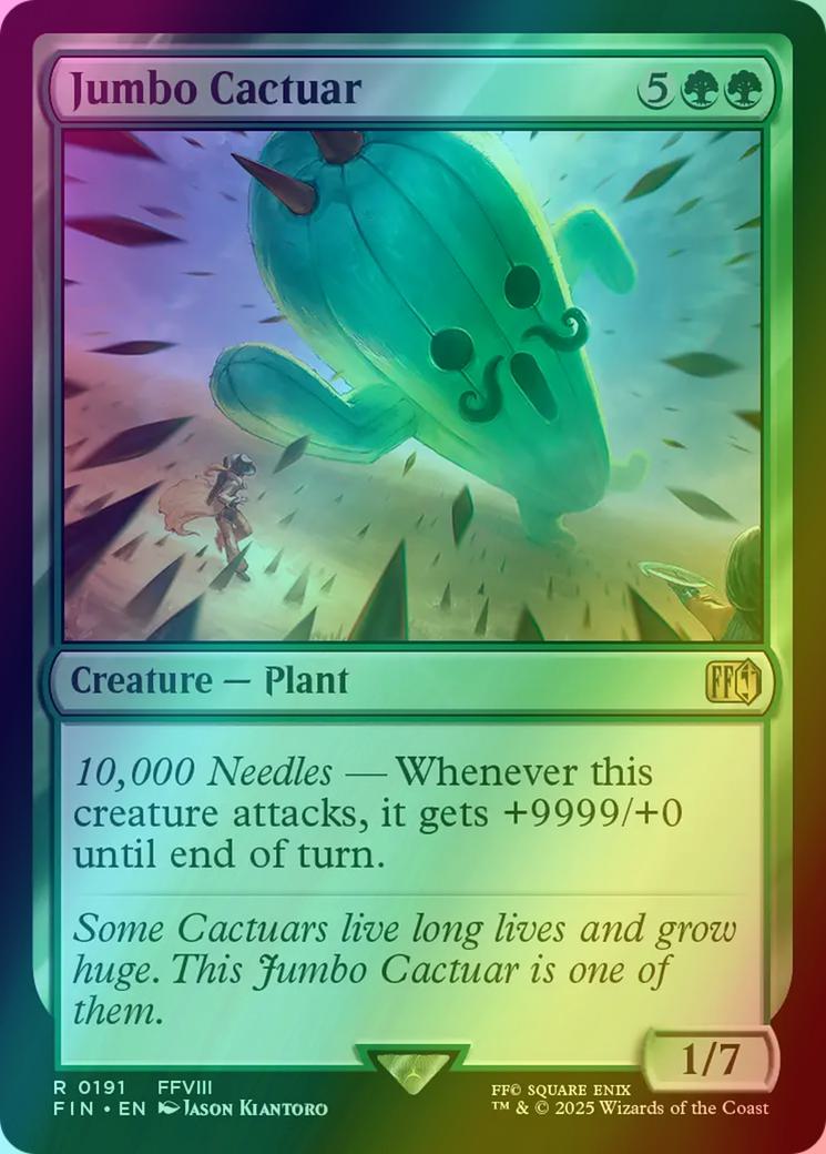 mtg cactuar card Jumbo Cactuar