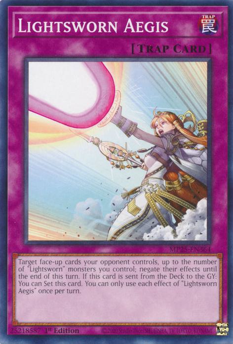 Lightsworn Aegis - MP25-EN364 - Common - 1st Edition