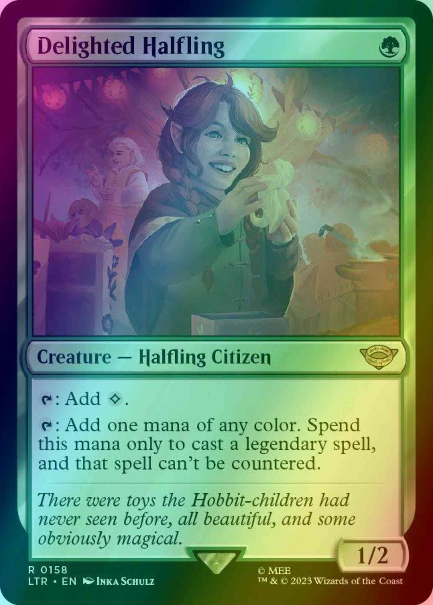 Delighted Halfling [158] [The Lord of the Rings: Tales of Middle