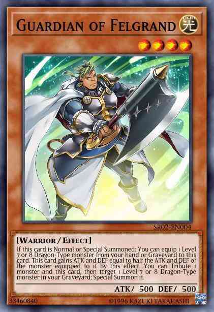 Guardian of Felgrand - SR02-EN004 - Common - 1st Edition