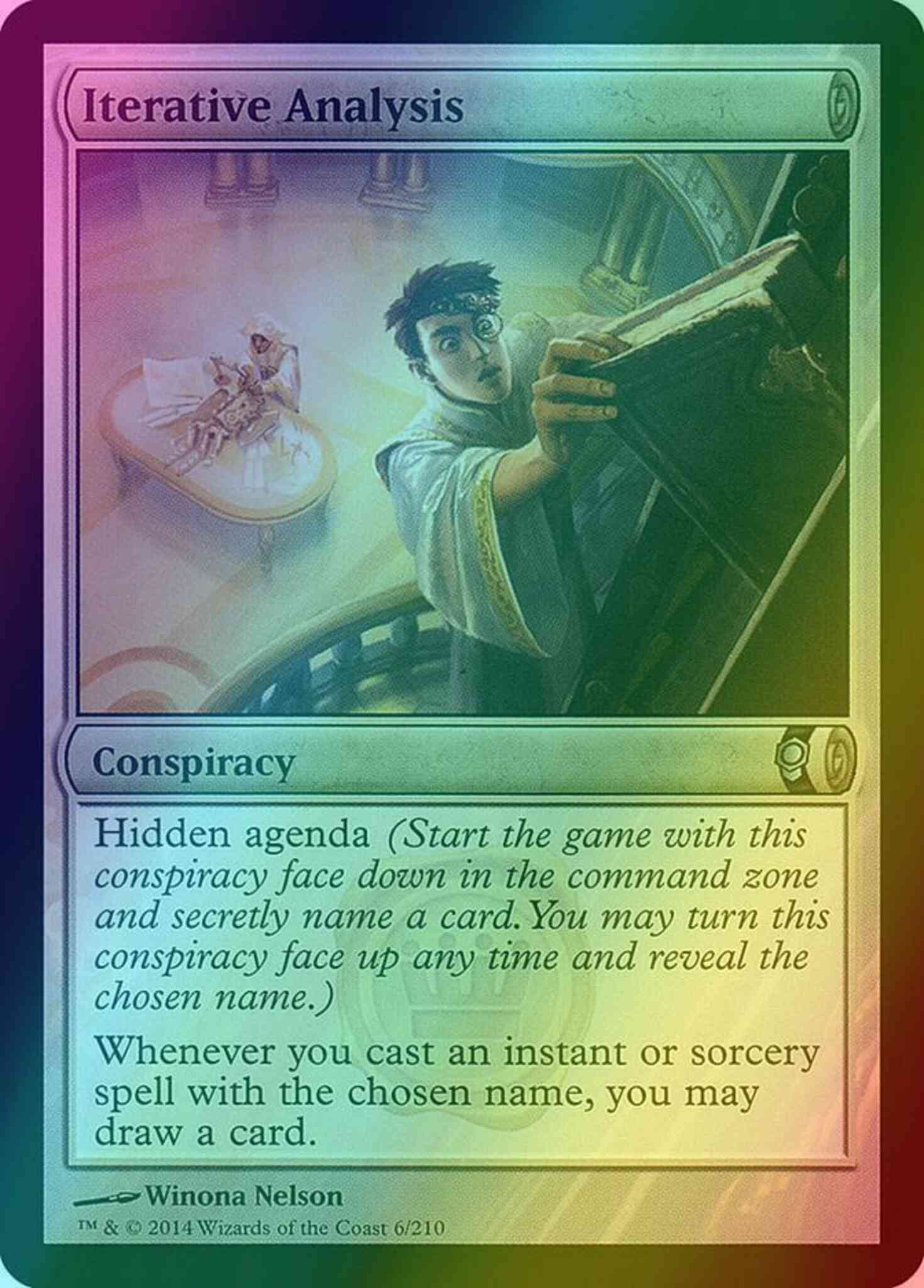 Iterative Analysis [6] [Conspiracy] [Foil] – Face to Face Games