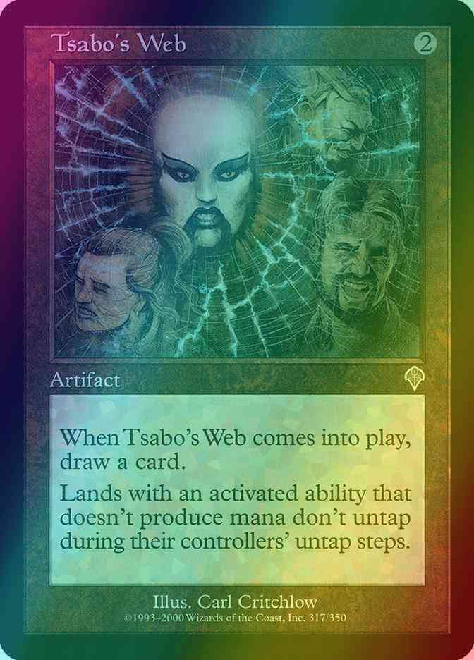 サーボの網 Tsabo's Web Foil 英語版 MTG 【公式通販】