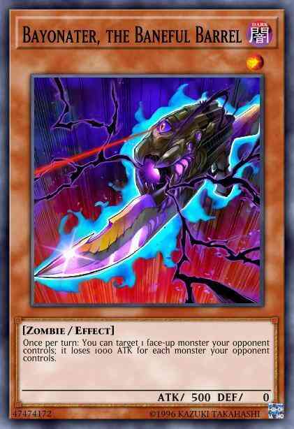 Bayonater, the Baneful Barrel - CHIM-EN030 - Common - 1st Edition