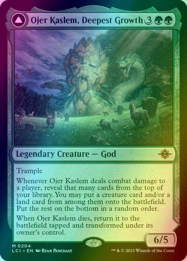 Ojer Kaslem, Deepest Growth // Temple of Cultivation [204] [The Lost  Caverns of Ixalan] [Foil] – Face to Face Games