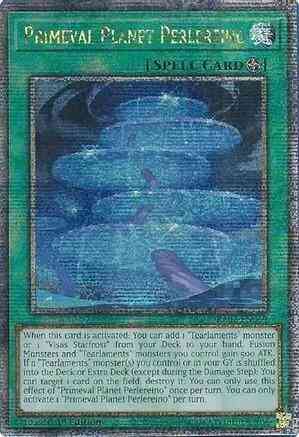 Primeval Planet Perlereino - RA02-EN069 - Quarter Century Secret Rare - 1st Edition