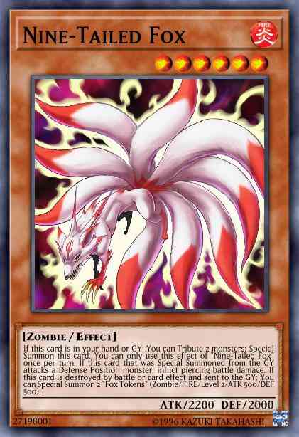 Nine-Tailed Fox - SESL-EN047 - Super Rare - 1st Edition