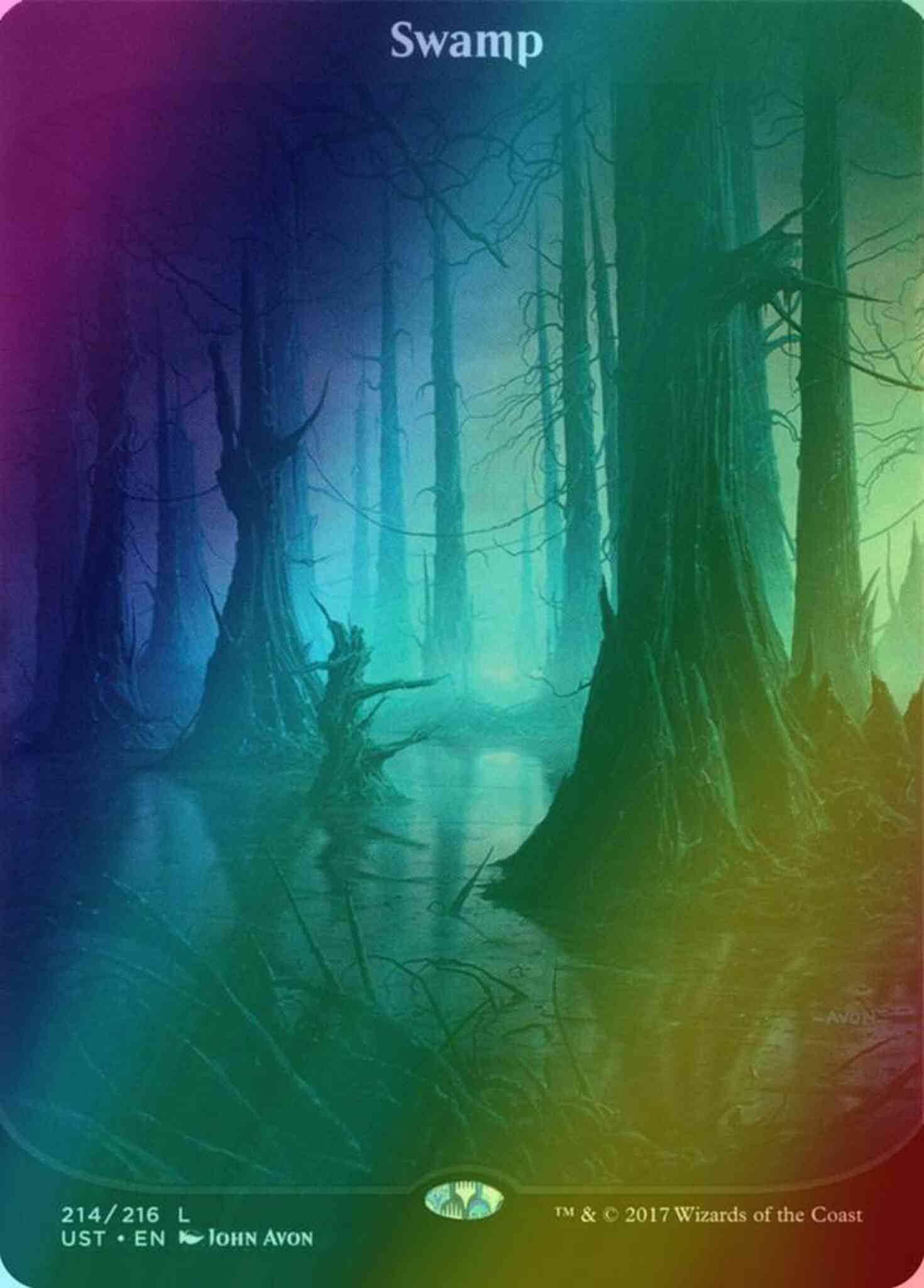 Swamp [214] [Full Art] [Unstable] [Foil] – Face to Face Games