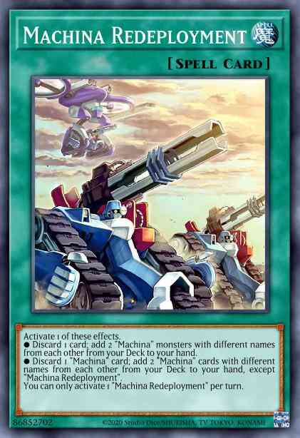 Machina Redeployment - SR10-EN023 - Super Rare - 1st Edition