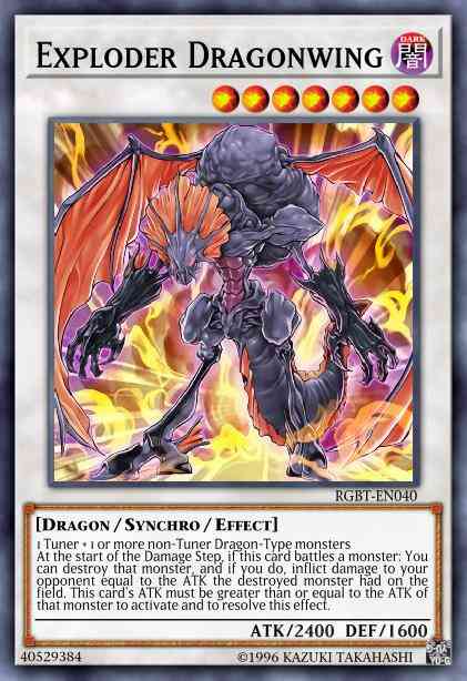Exploder Dragonwing - RGBT-EN040 - Ultra Rare - Unlimited