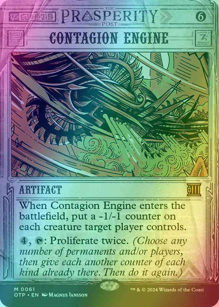 Ask A Magic Judge - If I Activate Contagion Engine And Proliferate