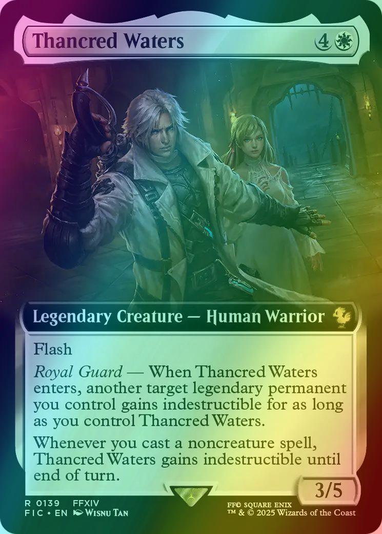 Thancred Waters [139] [Extended Art] [FINAL FANTASY: Commander] [Foil] –  Face to Face Games