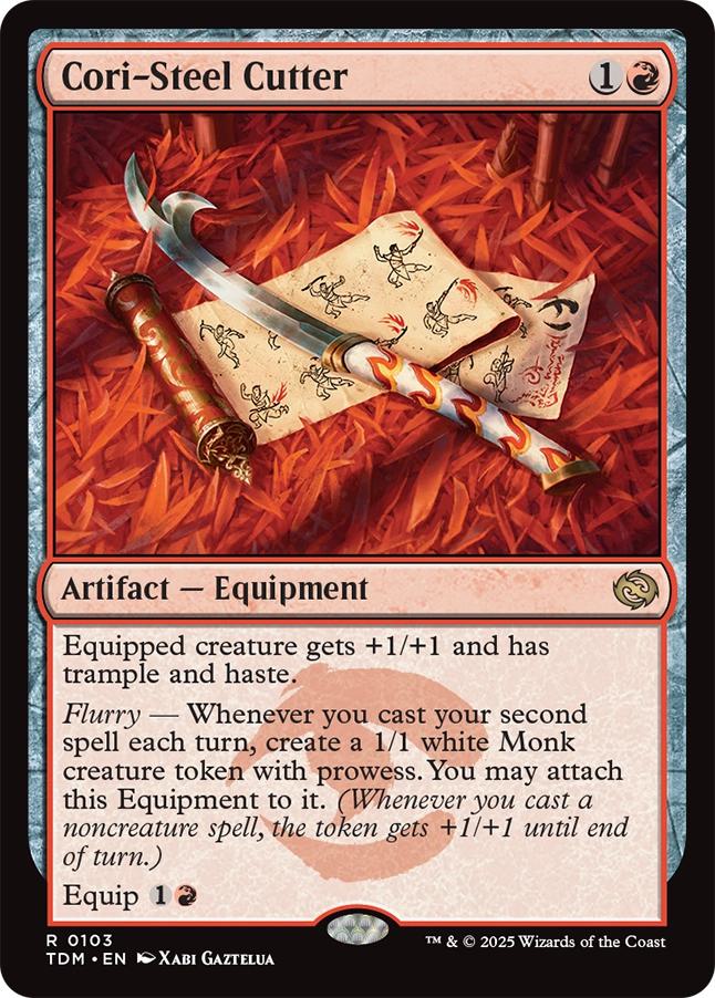 Cori-Steel Cutter [103] [Tarkir: Dragonstorm] [Non-Foil] – Face to